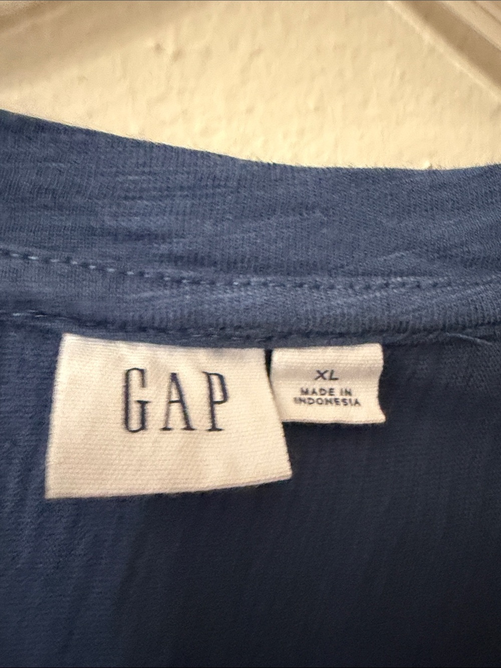 GAP Navy Blue Side-Tie Short Sleeve Tee Dress - Picture 2 of 7